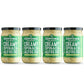 Sonoma Gourmet Spinach Alfredo Pasta Sauce | Gluten-Free And No Sugar Added | Made With Real Cream | 15.5 Ounce Jars (Pack Of 4)