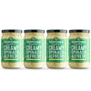 Sonoma Gourmet Spinach Alfredo Pasta Sauce | Gluten-Free And No Sugar Added | Made With Real Cream | 15.5 Ounce Jars (Pack Of 4)