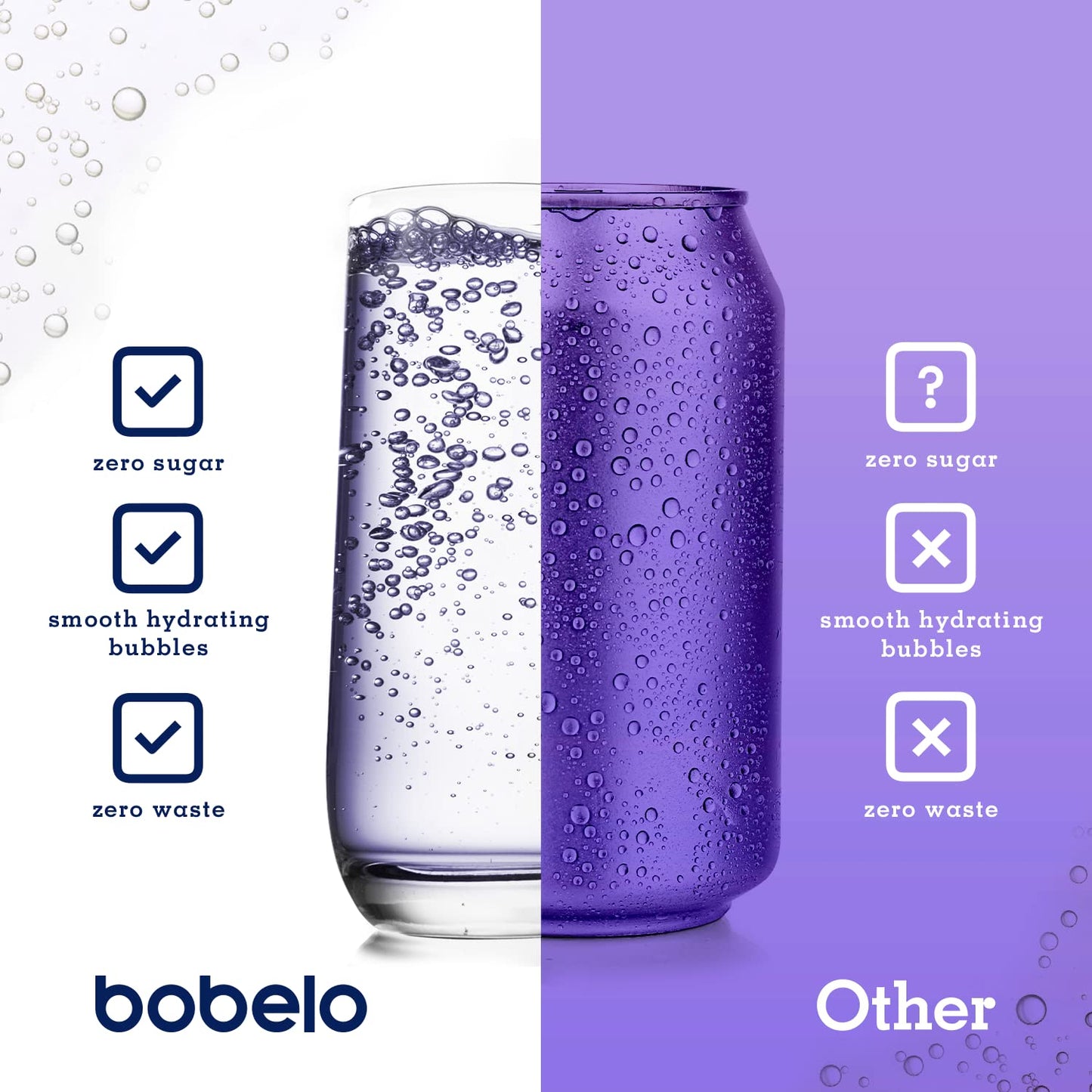 Bobelo Self Carbonating Hydration Packets  Variety  40 Pack  Sparkling Water & Soda Alternative  Sugar Free Electrolytes Powder Packets  Water Enhancer Drink Mix  Low Calorie  Keto Friendly