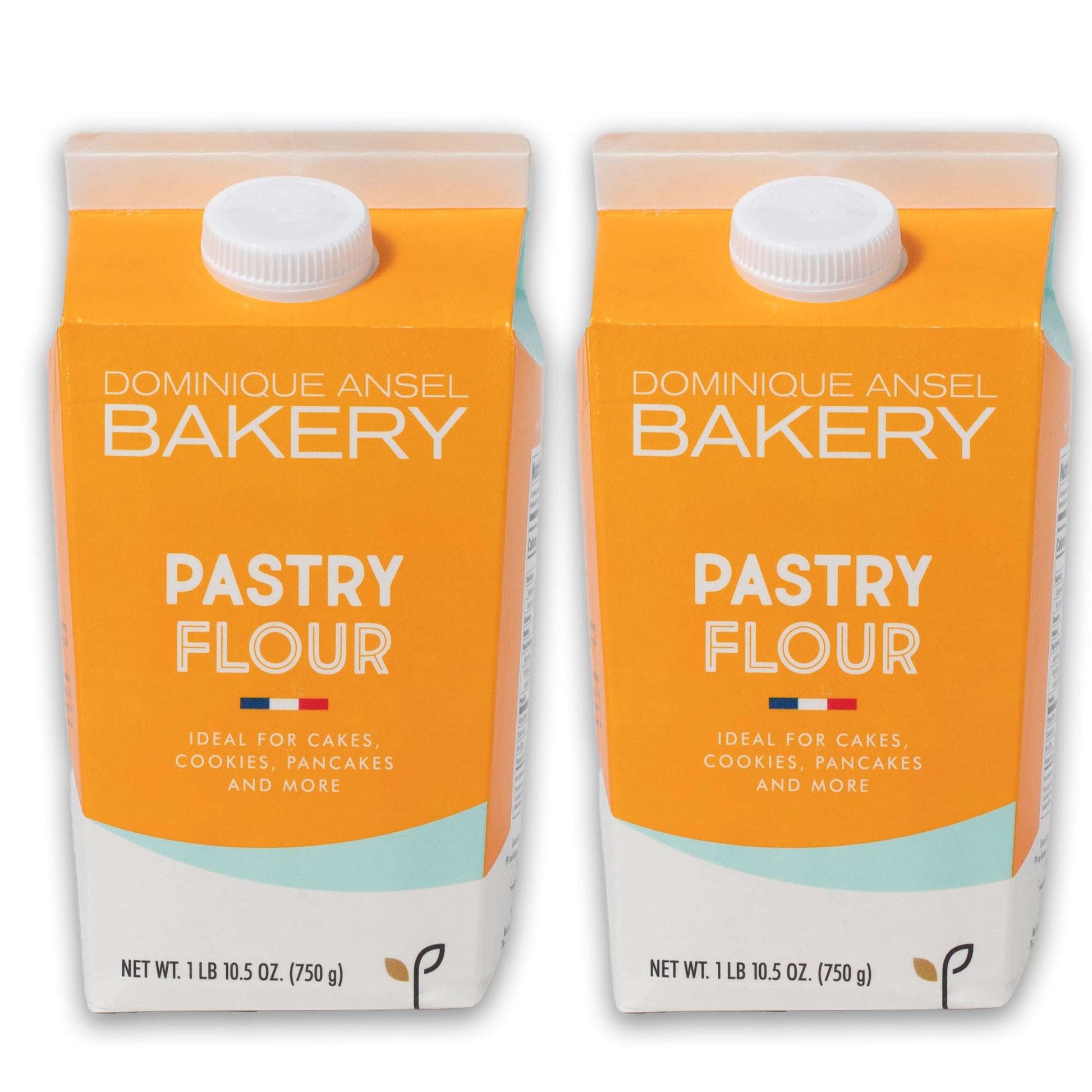 Fine French Pastry Flour, 2 Pack, by Dominique Ansel & Grands Moulins De Paris, T55 Soft White Wheat Flour From France, Ideal fo