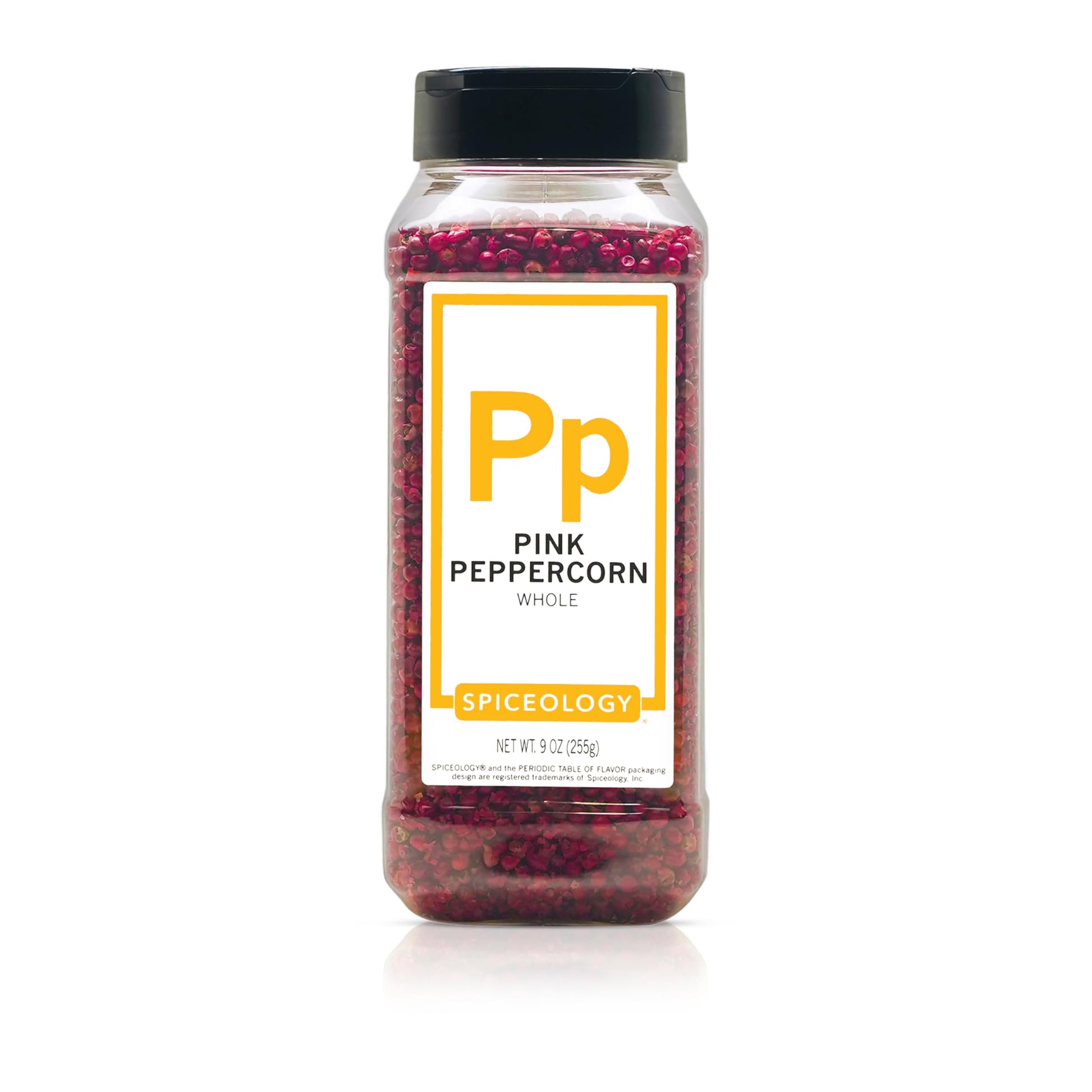 Spiceology Whole Pink Peppercorn - Sweet & Mildly Peppery Spice - 9 oz