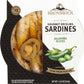 Brunswick Gourmet Brisling Sardines in Olive Oil with Jalapeño, 4.23 oz - Wild Caught, 13g Protein, Gluten Free, Keto Friendly