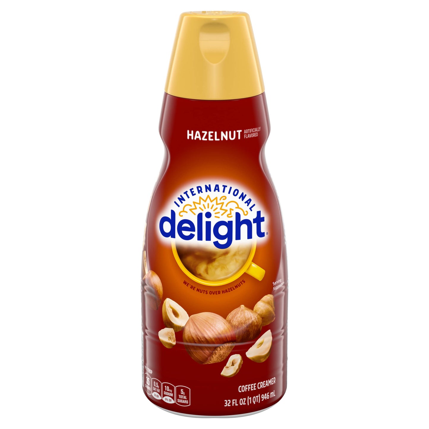 International Delight Coffee Creamer, Hazelnut, 32 Oz