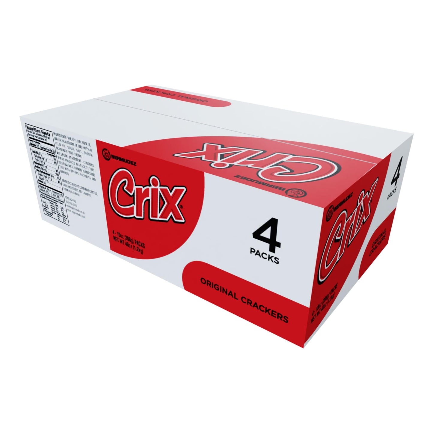 Crix Original  ers – Caribbean-Style, 33.33 oz (Pack of 12) - Crispy Snack Treat