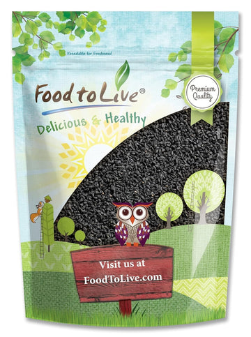 Food To Live - Black Cumin Seeds, 2 Pounds – Whole Raw Seeds, Bulk Spice, Vegan. High In Iron, Calcium And Magnesium. Pairs Well With Vegetables