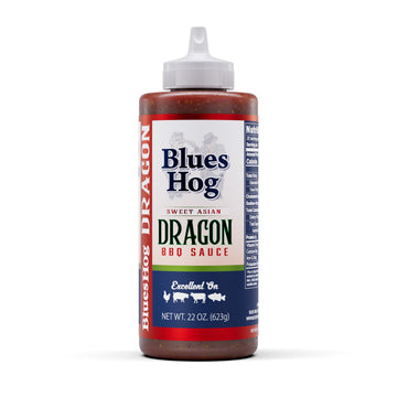 Blues Hog Sweet Asian Dragon Sauce  Sweet & Tangy Asian Bbq Sauce With Teriyaki & Garlic  All-Natural  No High Fructose Corn Syrup  Made In The Usa  22 Oz