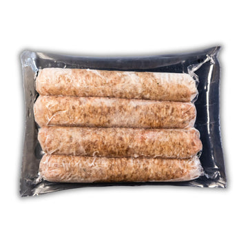 Bearded Butchers Classic Bratwurst 12-Pack (1 Lb Each) - Gourmet Sausage With Traditional Spices For A Clean, Classic Flavor - P