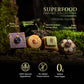 LAUMIÈRE GOURMET FRUITS Superfood Parfait Collection - Dried Fruit Gift Basket - 16 Pcs - Gluten Free - Vegan - Green