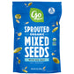 Go Raw Mixed Seeds, Pumpkin, Sunflower & Watermelon Seeds with Sea Salt, Bag Keto Vegan Gluten Free Snacks Organic, Mixed Salted