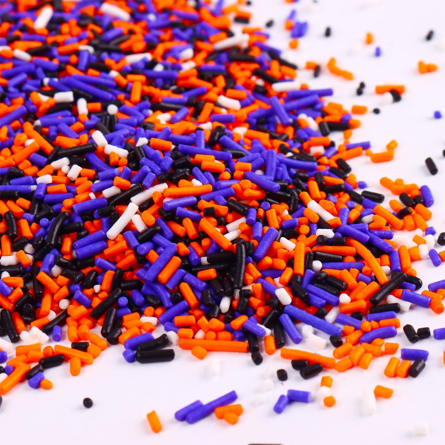 Halloween Sprinkles For Cake Decorating 7Ounce, Halloween Jimmies For Cupcake Toppers, Cookie, Ice Cream Decorations Halloween C