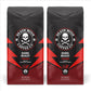 Death Wish Coffee Dark Roast Grounds, USDA Organic, 16 Oz, Pack of 2, Bold & Intense Blend of Arabica & Robusta Beans