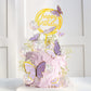 30 Pcs Mini Balls Cake Topper Diy Cake Insert Topper Acrylic Cake Topper Foam Cake Balls Artificial Dried Flowers For Wedding An