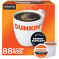 Dunkin Donuts Single-Serve Coffee K-Cup® Dark Roast 4 Count (Pack of 22)