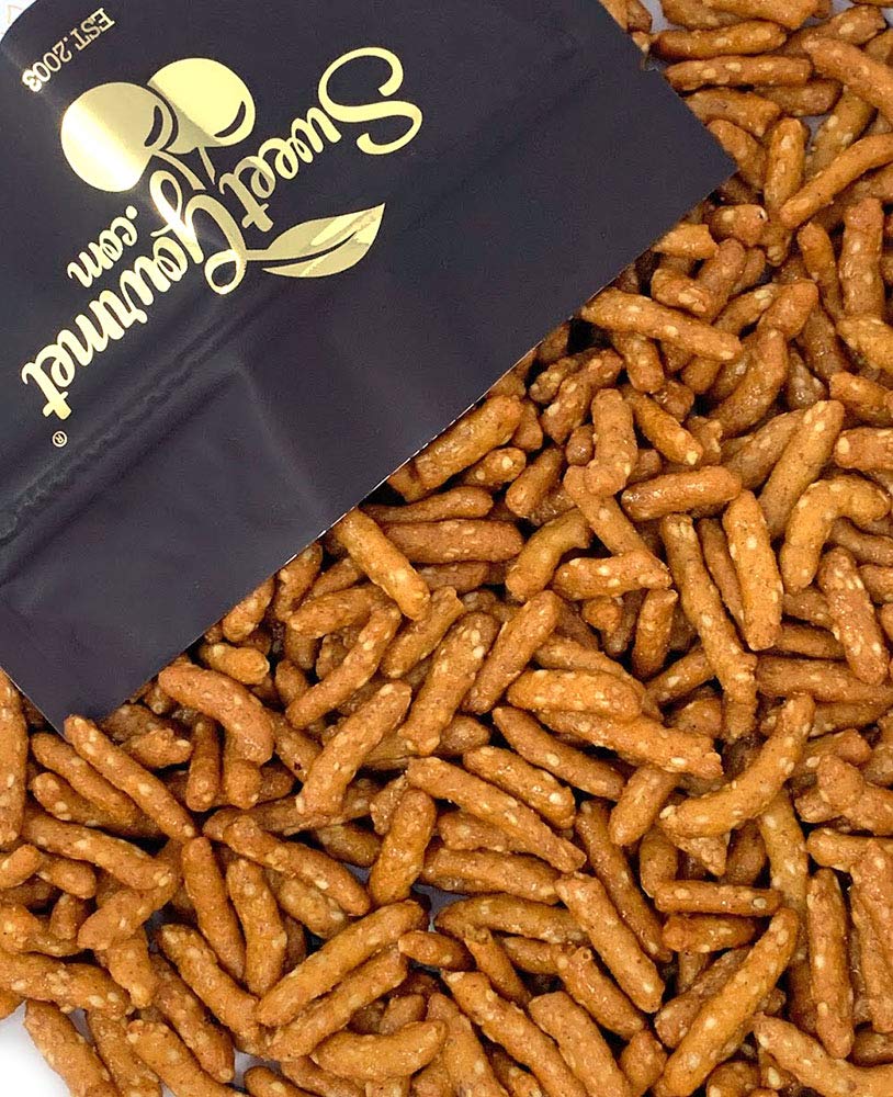 SweetGourmet Honey Roasted Sesame Sticks, Healthy Snack, 1 Pound