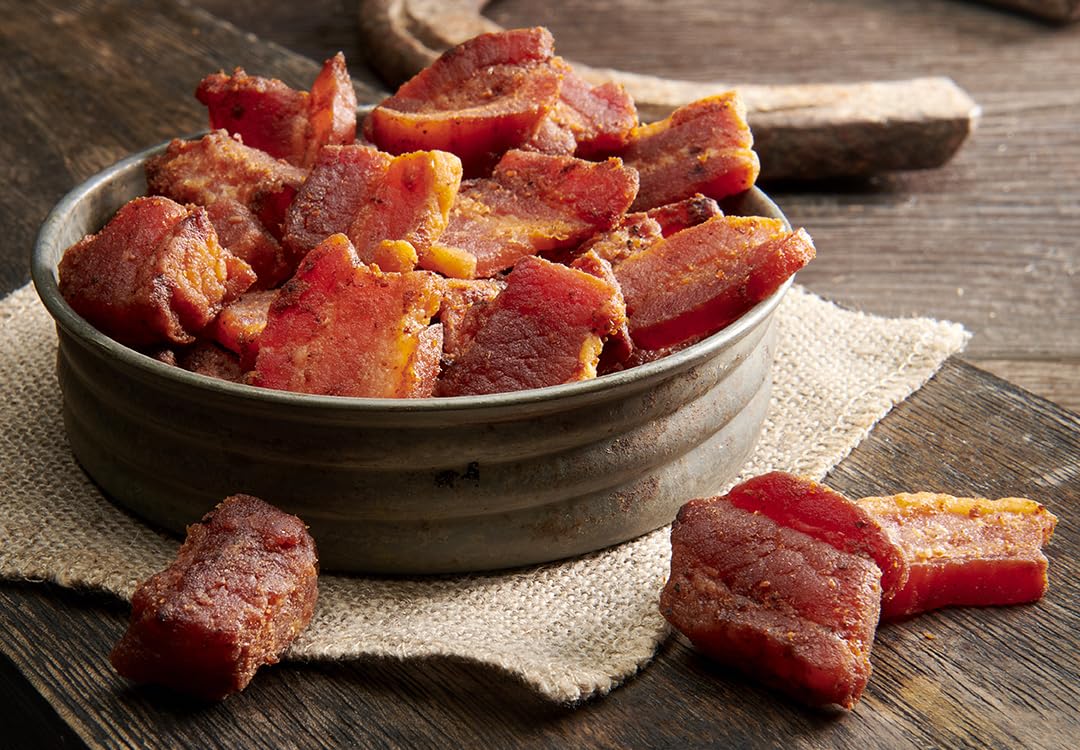 Wild Bills Pork Belly Bites - 3 Ounce Pack (3 count) - Delicious Snack