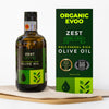 Polyphenol Rich Olive Oil Extra Virgin by Zest Delites, Up To 770 mg/kg High Polyphenol Olive Oil, Cold Pressed EVOO, Heart & Im