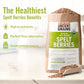 Grand Teton Ancient Grains - 100% Organic Spelt Berries, 5 Lbs, Whole Unmilled Spelt Berries, Us-Grown Farro Organic Grain, Nutr