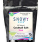 Snowy River Pink Cocktail Salt - 8oz Kosher Beverage Rimmer, Naturally Colored Margarita Rimming Salt