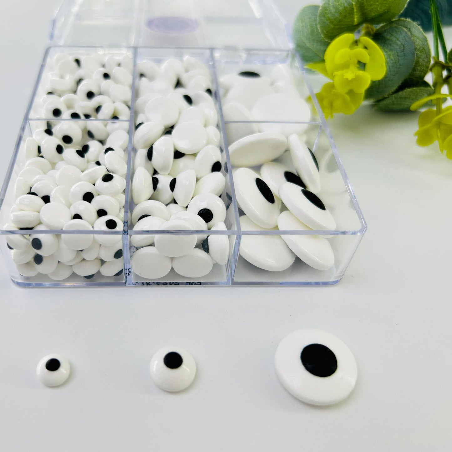 Edible Eyes Candy Eyeballs Sprinkles For Cake Decorating, Mix Sizes Eyeballs For Cupcake Cookie Toppings, Edible Halloween Sprin
