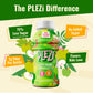 Plezi Flavored Kids Juice Drink - Apple Splash Fruit Juice Drink Blend - No Added Sugar, 2G Fiber - Tasty Refreshing Juices For
