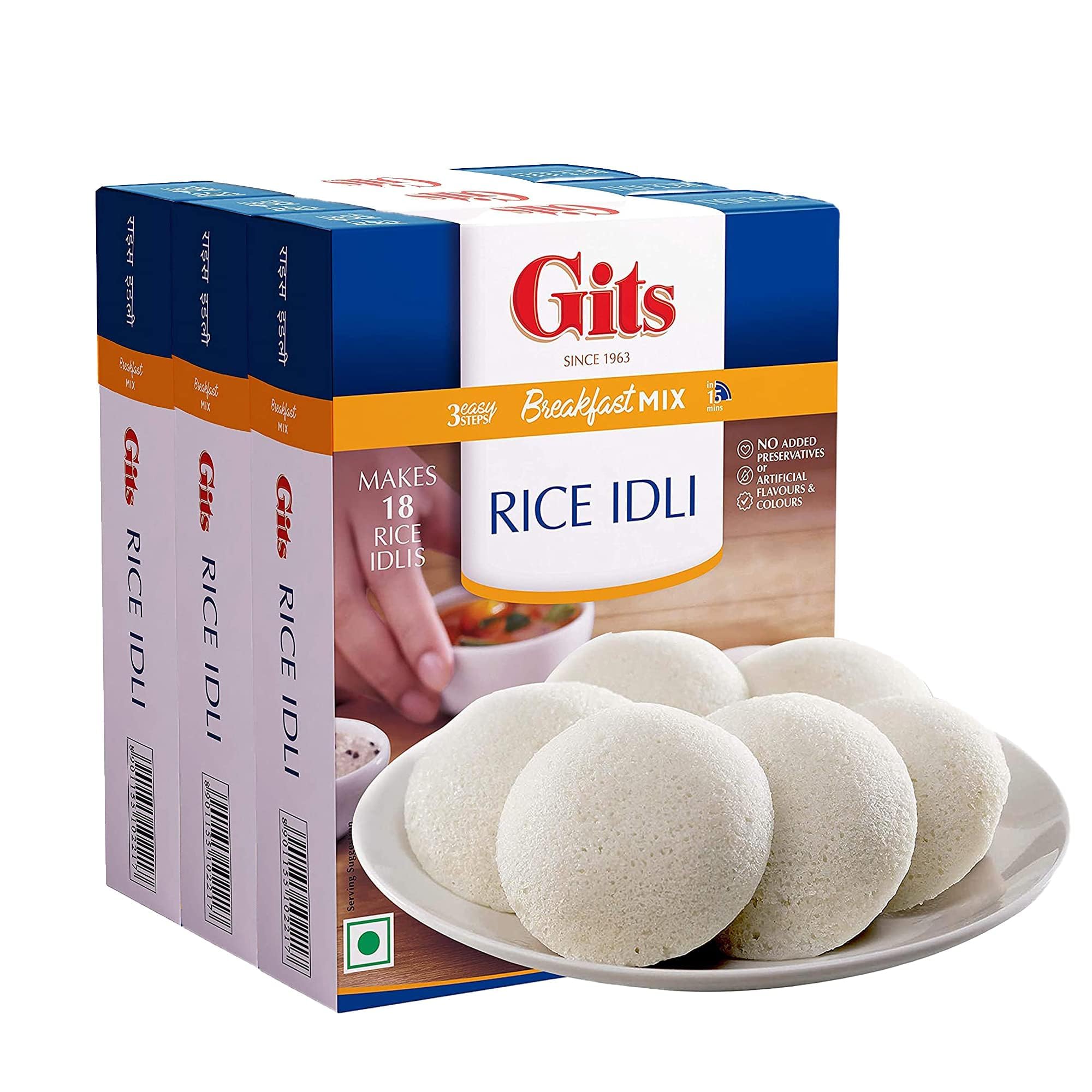 Gits Instant Mix Box - 600Gm (Pack Of 200Gm X 3) | Ready To Cook Indian ...