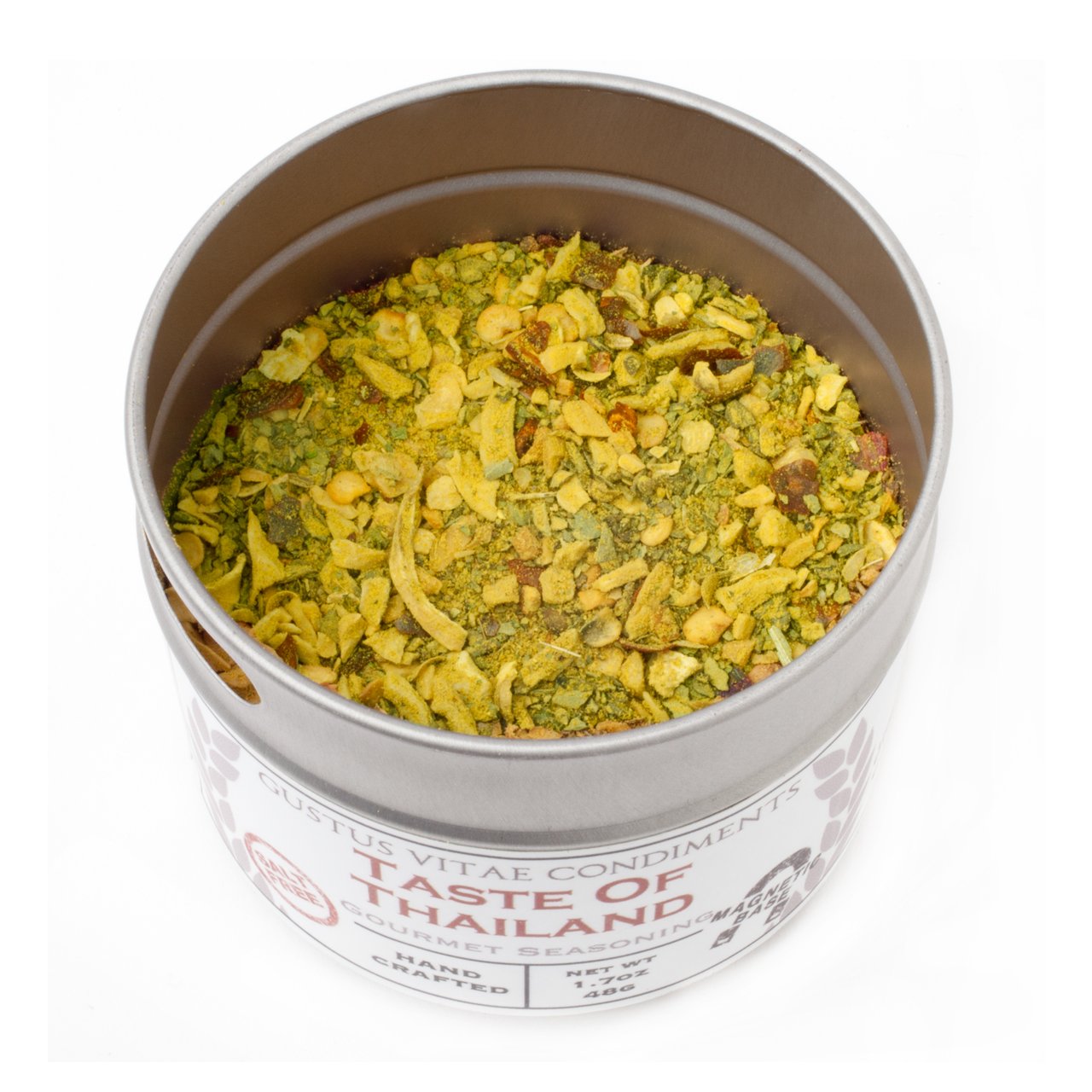 Salt-Free Gourmet Seasoning Collection  Non-Gmo  6 Magnetic Tins  Small Batch Spice Blends