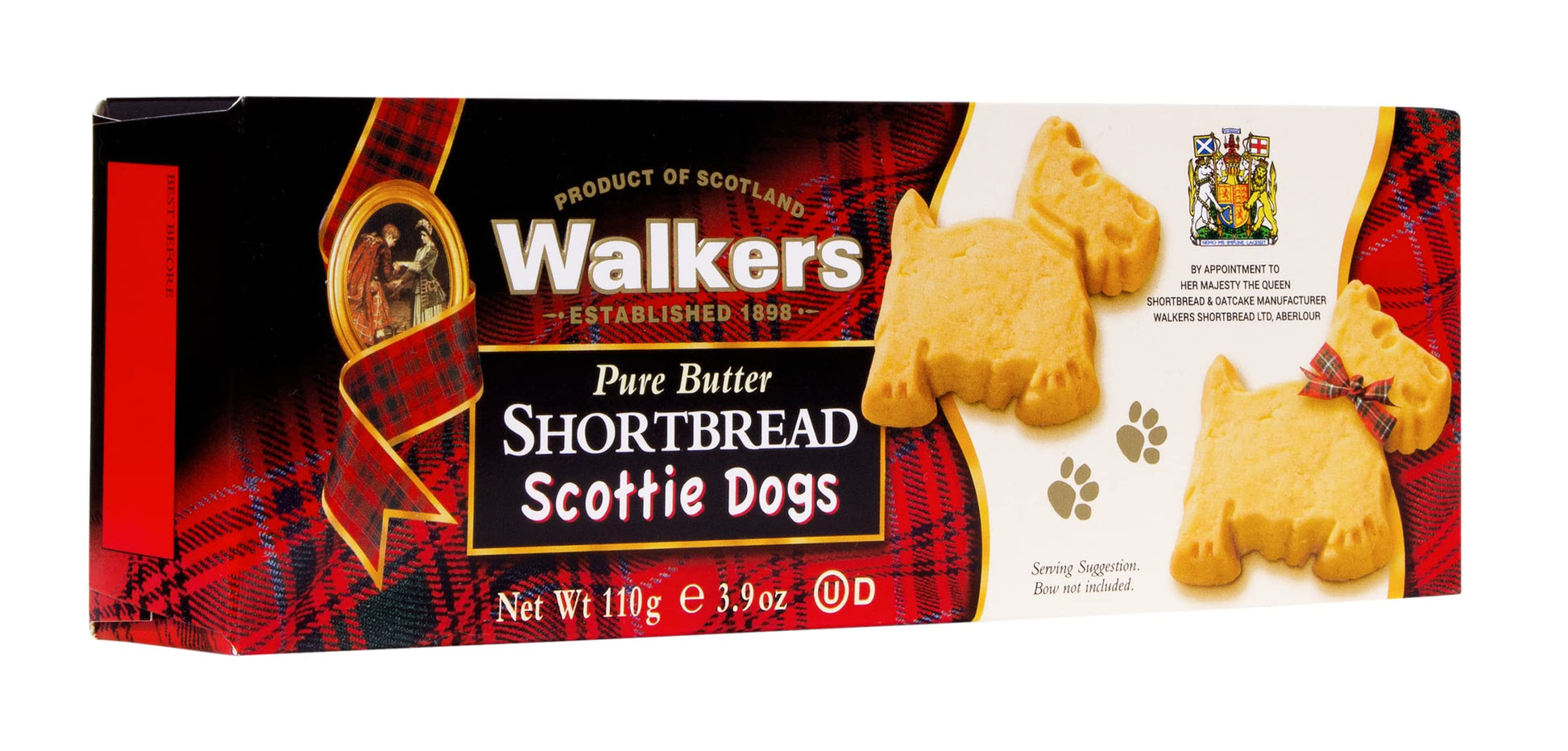 Shortbread Scotie Dogs 390 Ounces (Case Of 12)