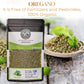 Mediterranea Products Oregano - Greek Oregano Dried - Traditionally Dried And Cut Organic Oregano, Premium Oregano Leaves, Hand