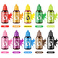 Herbeklab Food Coloring Liquid Food Dye Water Based Food Color 10 Colors X 20 Ml Liquid Food Coloring Set Concentrated Slime Dye