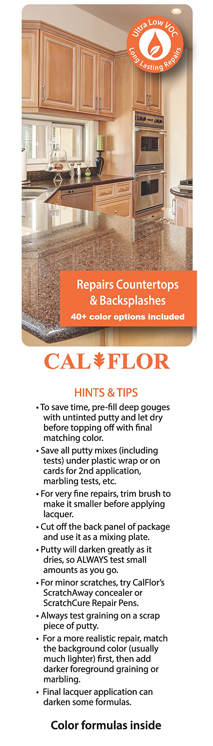 Calflor Fl49102 Counterfix Countertop  Backsplash Repair