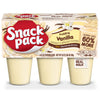 Snack Pack Pudding Plstc Cup In Sleeve, Creamy Vanilla, 6 Ct 33 Oz