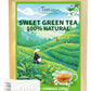 TeeLux Sweet Tea Bags, Green Tea Blended with Natural Sweet Tea, Brisk & Sweet Taste, Zero Sugar, 100 Count