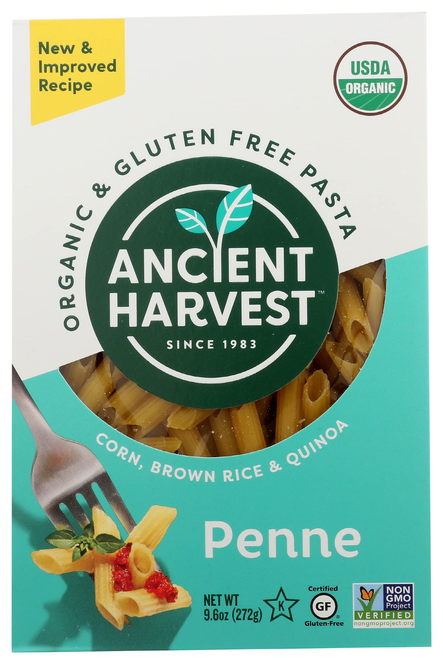 Quinoa Gluten Free Penne 8 Ounces (Case of 12)