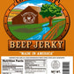 Buffalo Bills 8Oz Honey Pepper Country Cut Beef Jerky Pack (Made W/Natural Honey & Black Pepper)
