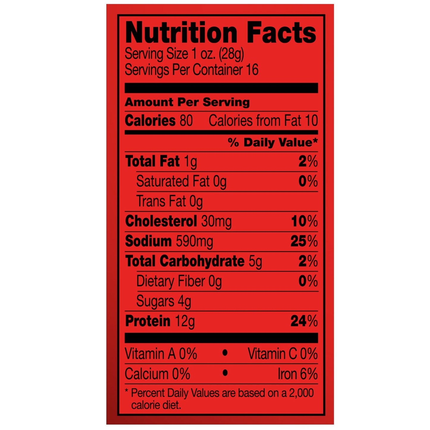 Jack Link'S Meat Snacks Beef Jerky, Original, 16 Ounce (Pack Of 1)