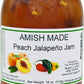 Amish Peach Jalapeno Jam - Two 18 Oz Jars