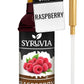 Syruvia Raspberry Syrup - Blue Syrup Flavor, 25.4 fl oz - Perfect for Cocktails, ice Tea, Desserts, Italian Sodas, Ice and More,