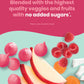 Amara Smoothie Melts - Carrot Raspberry - Baby Snacks Made With Fruits And Vegetables - Healthy Toddler Snacks For Your Kids Lun