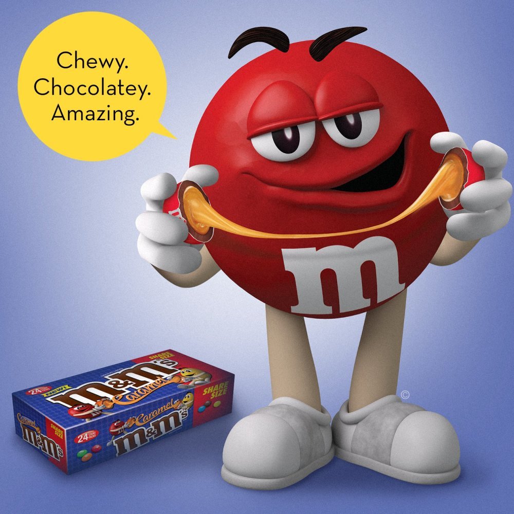 M&Ms Caramel Ks 2.83Oz (Pack Of 24)