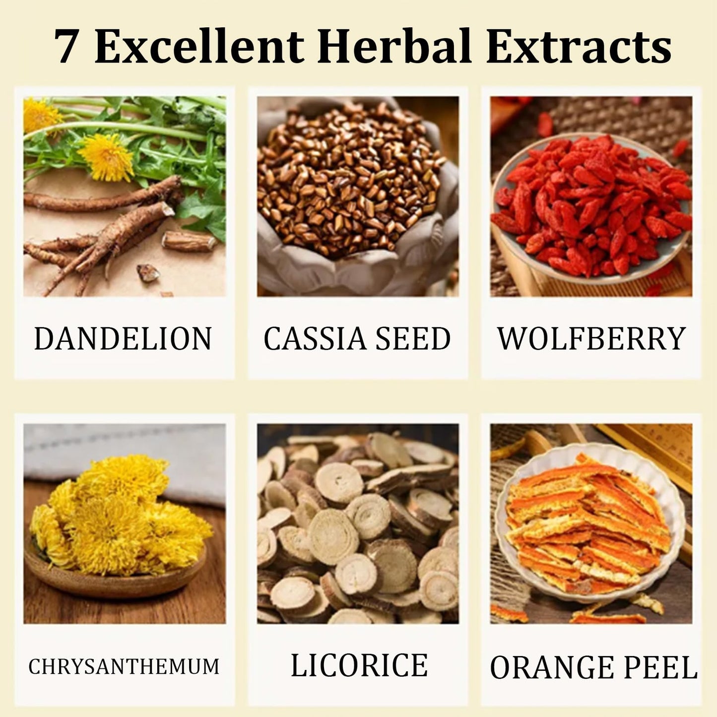 Dandelion Wolfberry Tea - Supports Kidneys & Liver Health With A Natural Blend Of Seven Herbal Ingredients, 2Bag(24Pcs)