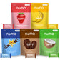 Numa Foods Healthy Chewy & Creamy Candy Variety Pack - Low Sugar, All-Natural, Gluten Free, High Protein - 5 Bags Of 8 Individua