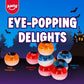 Amos Eyeball Gummy Candy - Halloween Gummy Eye Candy  for Kids & Parties  3D Gummy Eyeballs  Individually Wrapped  40 Count  9oz Bag