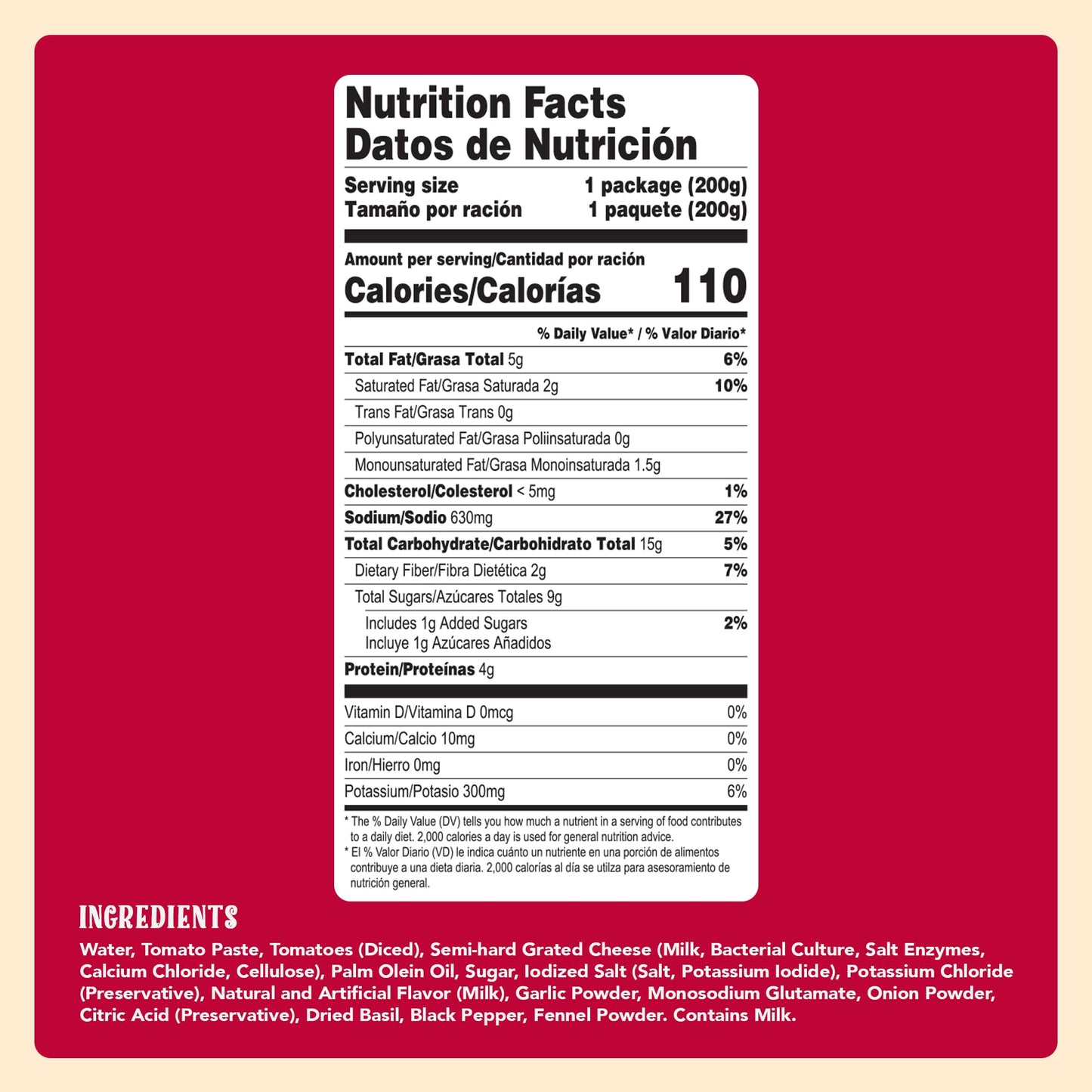 Naturas Cheese Pasta Sauce  Ready-to-Eat Salsa Con Queso in 7.1oz. Easy-Open Pouch (Pack of 3)