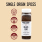 Burlap & Barrel Ground Black Lime Seasoning - Tart & Savory for Meats & Veggies - 16oz Plastic Container