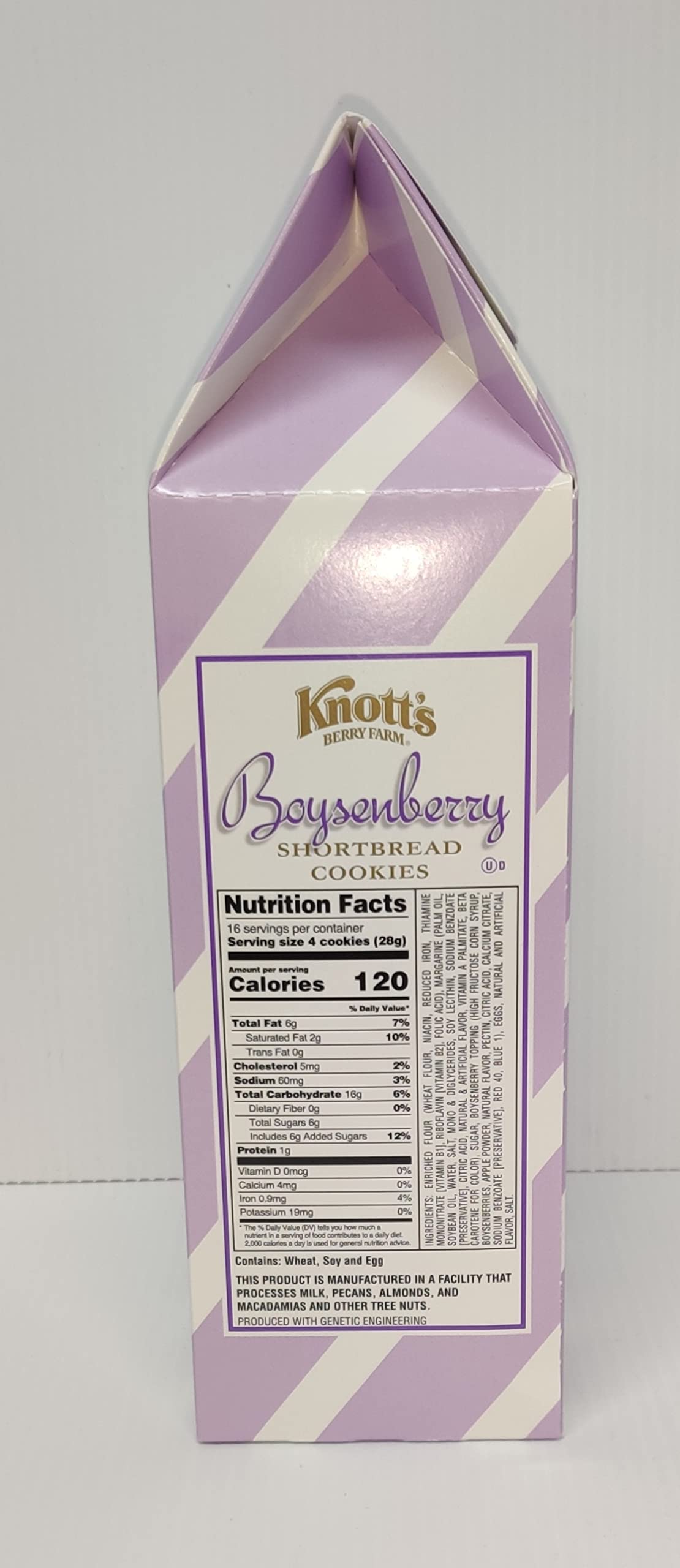 Knott'S Berry Farm Shortbread Cookies (Boysenberry, 16 Oz)