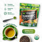 Opportuniteas Organic Turmeric Tea Powder - Matcha Green Tea, Turmeric, Cinnamon, Ginger, Black Pepper - Natural Joint Support -