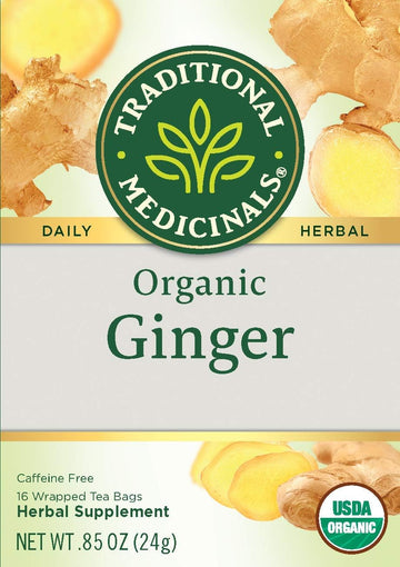 Traditional Medicinals Organic Ginger ( Pack - 6 )