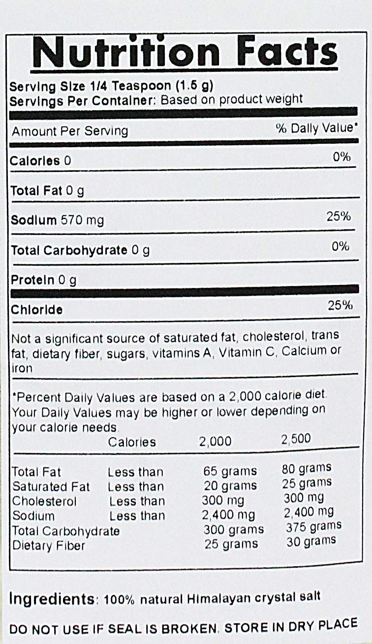 IndusClassic Himalayan Edible Pink Cooking Coarse Grain Salt, 55 lbs (880 Ounce)
