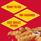 Louisiana Fish Fry Mild Chicken Tenders Coating Mix, 4 oz - Delicious Cajun Flavor, Easy Sreduceet Frying, Pack of 1