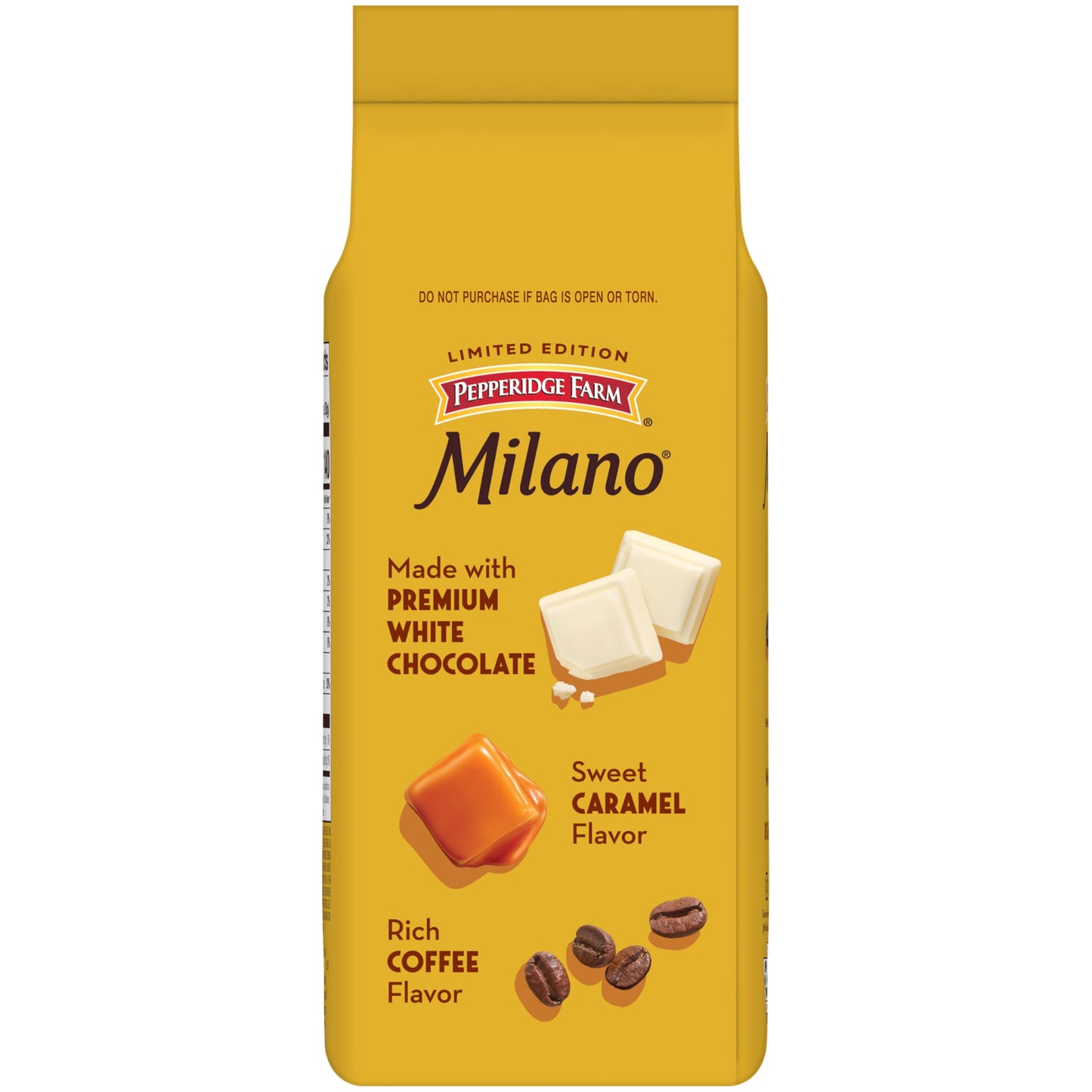 Pepperidge Farm Milano Caramel Caf   Au Lait Flavored Cookies, 5.6 Oz Bag